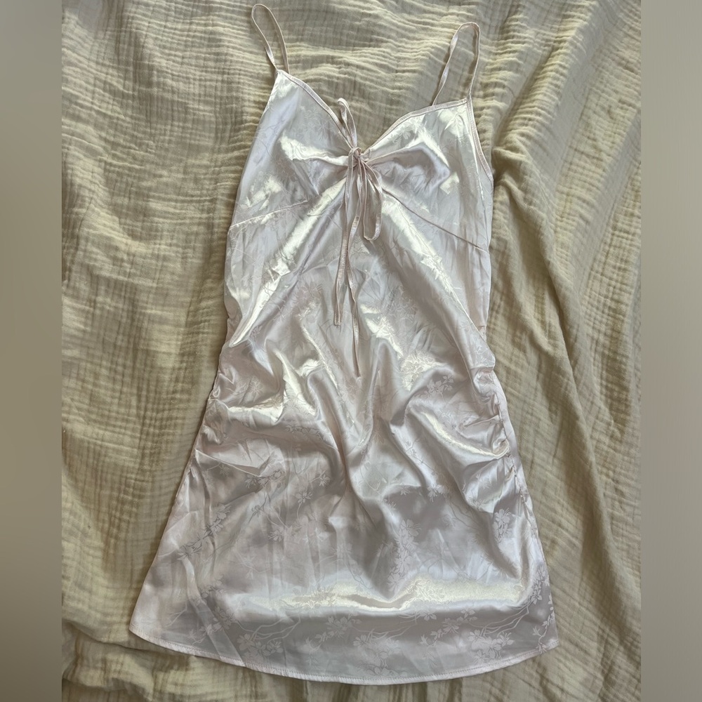 Vintage pink slip dress